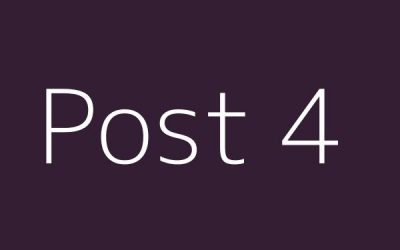Post 4